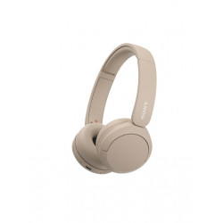 Auriculares inalámbricos - Sony WH-CH520, Bluetooth, 50 horas de autonomía, Carga rápida, 360 Audio - Beige